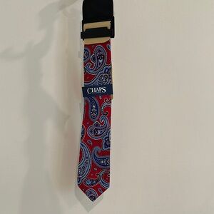 Chaps Red and Blue Paisley Men's Tie